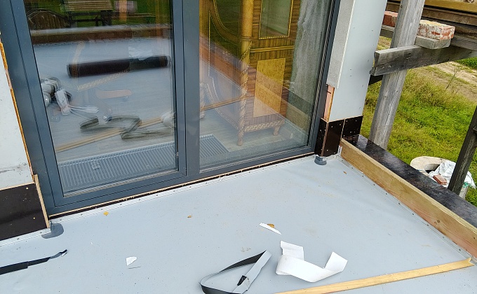 Объект Монтаж кровли терассы - изображение  №18>