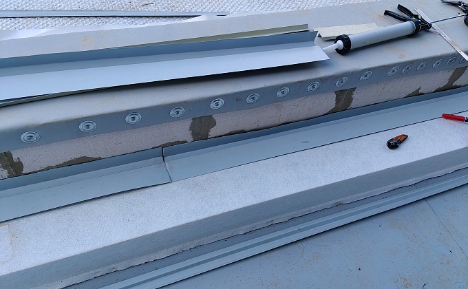 Объект Монтаж кровли терассы - изображение  №19>