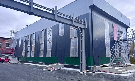 Объект - Монтаж стеновых сэндвич-панелей фото №6