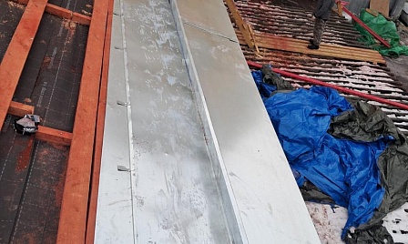 Объект - Монтаж фальцевой кровли 300 м2 фото №3