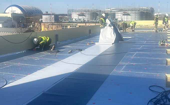 Объект Устройство кровли Ангара для хранения и ремонта авиационных двигателей - изображение  №1>