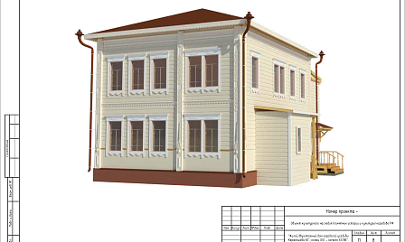 Объект - Жилой  двухэтажный  дом  городской  усадьбы  Керженцова фото №1