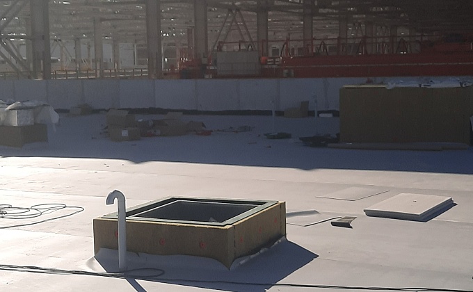 Объект  «АБК ЦГП. Современный комплекс для производства высококачественного горячекатаного и холоднокатаногоплоского проката из нержавеющих и коррозионностойких марок стали в городе Волжский Волгоградской области» - изображение  №4>