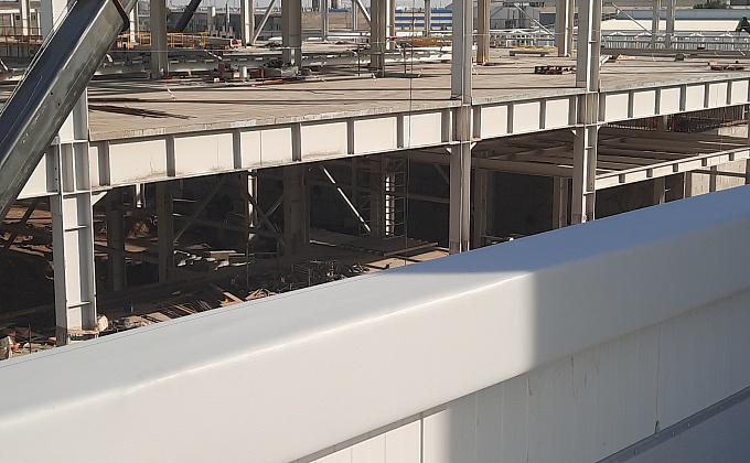 Объект  «АБК ЦГП. Современный комплекс для производства высококачественного горячекатаного и холоднокатаногоплоского проката из нержавеющих и коррозионностойких марок стали в городе Волжский Волгоградской области» - изображение  №19>