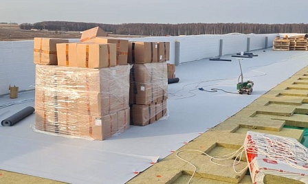 Объект - Монтаж кровельной системы фото №1