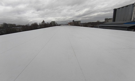 Объект - Кровля логистического комплекса фото №1