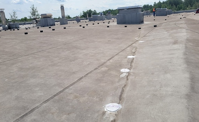 Объект Ремонт кровли из ПВХ мембраны - изображение  №1>