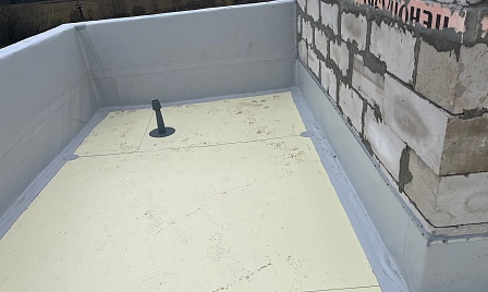 Объект - Монтаж плоской кровли фото №4