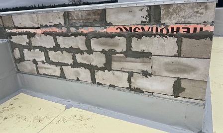 Объект - Монтаж мембранной кровли фото №3