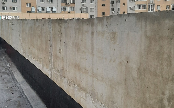 Объект Жилой комплекс «Панорама» .Кровля пристройки в осях А-А/1 и 1/1-10/1. - изображение  №4>