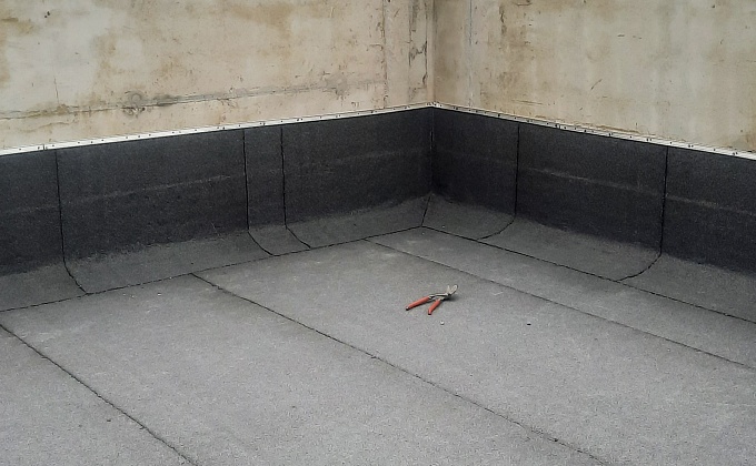 Объект Жилой комплекс «Панорама» .Кровля пристройки в осях А-А/1 и 1/1-10/1. - изображение  №8>