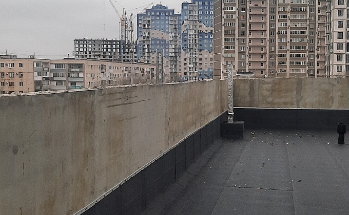 Объект Жилой комплекс «Панорама» .Кровля пристройки в осях А-А/1 и 1/1-10/1. - изображение  №17>