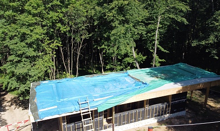 Объект - Кровля КПП Истомино фото №5