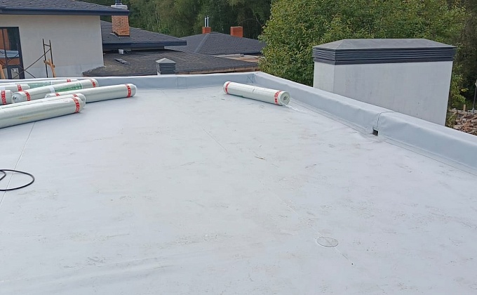 Объект Ремонт кровли в КП Артек Нахабино - изображение  №1>