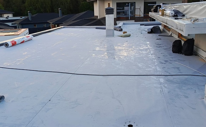 Объект Ремонт кровли в КП Артек Нахабино - изображение  №2>