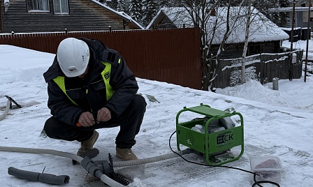 Объект - сушка плоской кровли фото №1