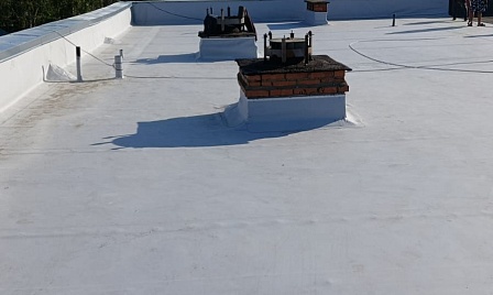 Объект - Капитальный  ремонт кровли в  МОУ Песоченская СОШ фото №6
