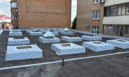 Объект - Текущий ремонт кровли СП "Подольский выставочный зал" фото №5