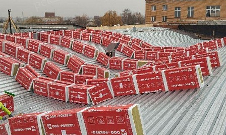 Объект - Устройство кровельного пирога и ПВХ-мембраны фото №1