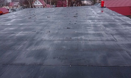 Объект - Ремонт гидроизоляции кровельного покрытия фото №2