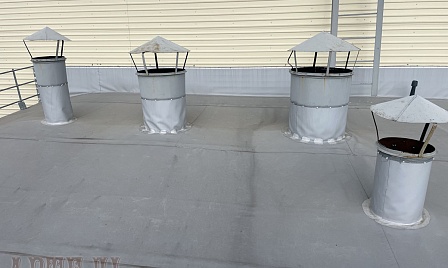 Объект - Капитальный ремонт кровли "Щёкиноазот" фото №4