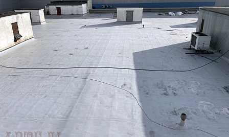 Объект - Капитальный ремонт кровли ТД "Перекрёсток" фото №2