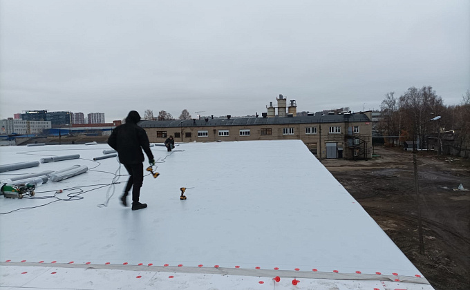 Объект Устройство кровли в Химках 2 000м2 - изображение  №2>