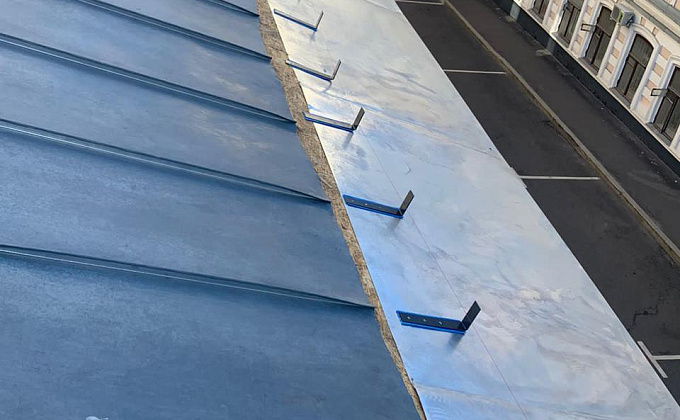 Объект Устройство фальцевой кровли - изображение  №1>