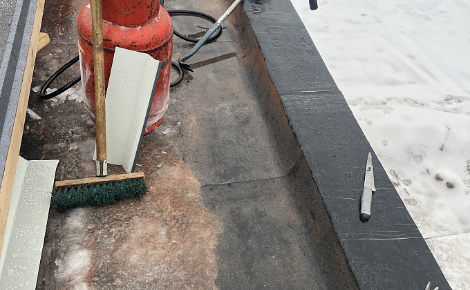 Объект Монтаж плоской кровли Технониколь  - изображение  №18>