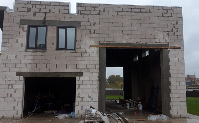 Объект Гараж с плоской кровлей - изображение  №1>