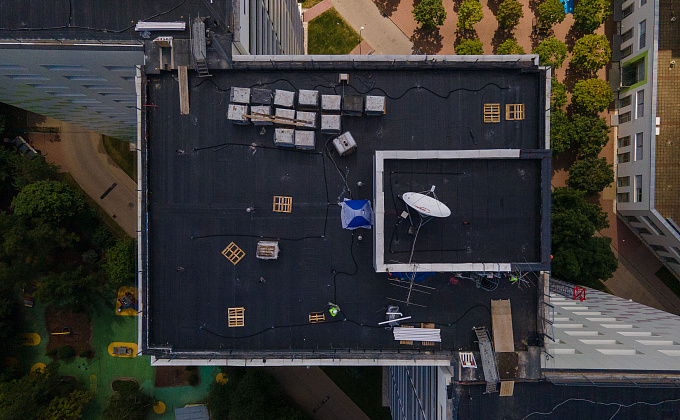 Объект Сушка утеплителя кровли в посольстве - изображение  №5>