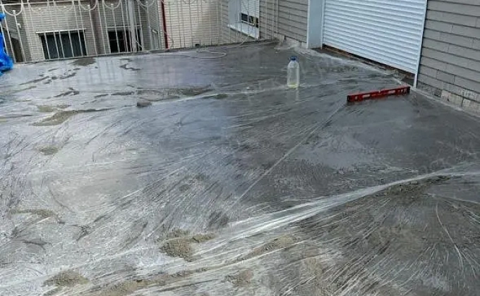 Объект Устройство кровли террасы ПВХ мембраной - изображение  №4>