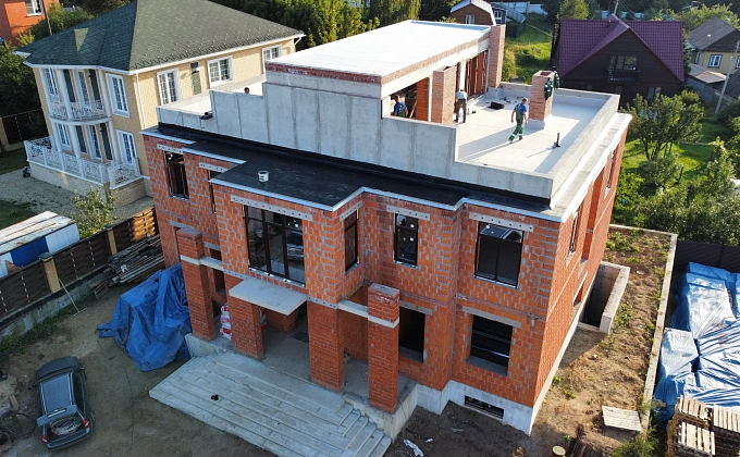 Объект Кровля частного дома в г. Котельники - изображение  №1>