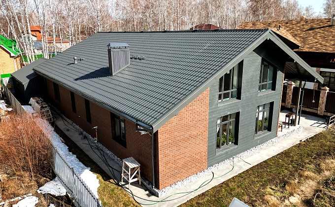 Объект Скатная металлическая кровля - изображение  №2>