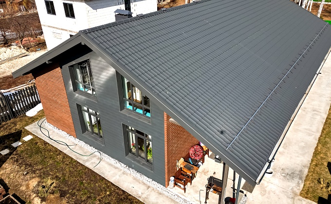 Объект Скатная металлическая кровля - изображение  №5>