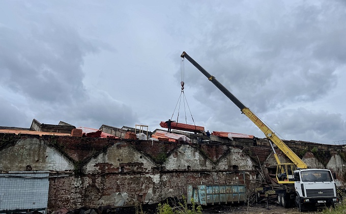 Объект Реконструкция скатной кровли индустриального парка - изображение  №4>