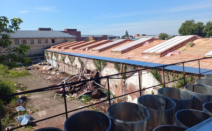 Объект Реконструкция скатной кровли индустриального парка - изображение  №9>