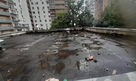 Объект - Ремонт кровли теплового распределительного узла многоквартирного дома фото №2