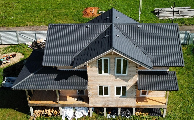 Объект Кровля металлочерепица  - изображение  №1>