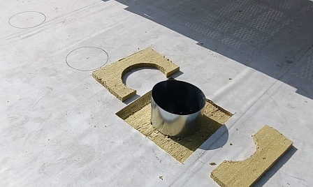 Объект - Устройство вентиляционных проходов фото №1