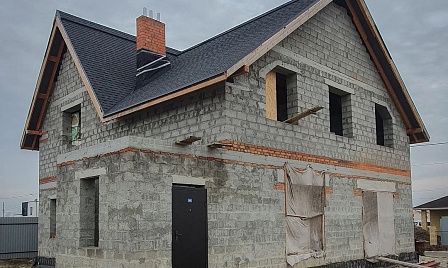 Объект - Мансарда. 53 градуса. Вентшахта выходящая в ендову фото №3
