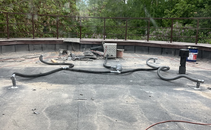 Объект Сушка кровли ресторана - изображение  №1>