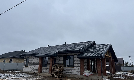 Объект - Кровля метаочерепица фото №3