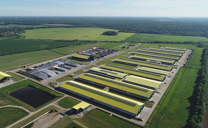 Объект Устройство кровли очистных сооружений по адресу: Курская область, Конышевский район, пгт. Конышевка, ул. Колхозная, д.23.  - изображение  №1>