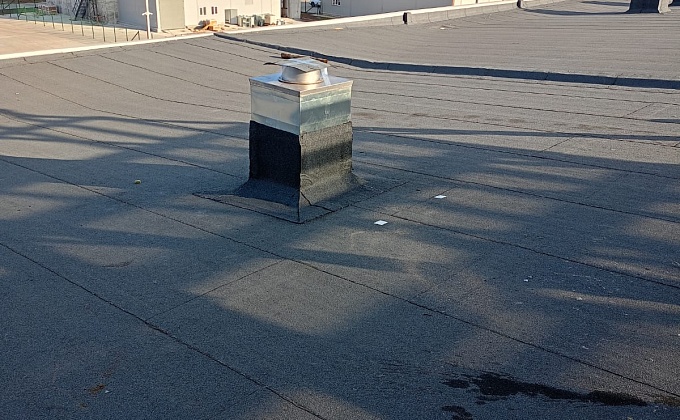 Объект Устройство кровли очистных сооружений по адресу: Курская область, Конышевский район, пгт. Конышевка, ул. Колхозная, д.23.  - изображение  №4>