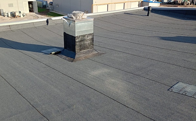 Объект Устройство кровли очистных сооружений по адресу: Курская область, Конышевский район, пгт. Конышевка, ул. Колхозная, д.23.  - изображение  №6>