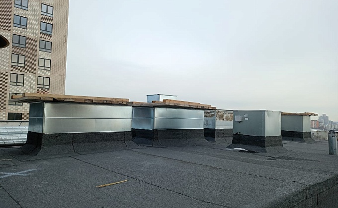 Объект Устройство кровли жилого дома ЖК "Ютаново" по адресу: г. Москва, ЮАО, Чертаново Южное, ул. Газопровод, корпус 5 - изображение  №4>