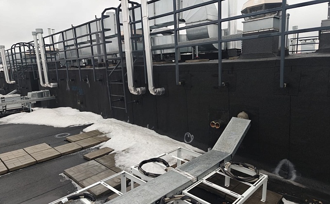 Объект Устройство кровли жилого дома ЖК "Ютаново" по адресу: г. Москва, ЮАО, Чертаново Южное, ул. Газопровод, корпус 5 - изображение  №8>