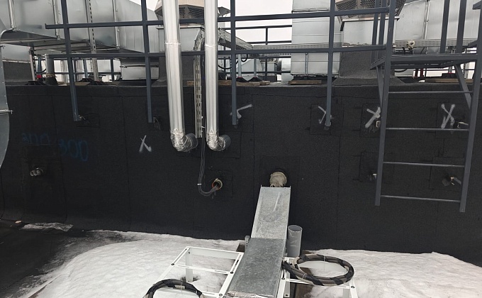 Объект Устройство кровли жилого дома ЖК "Ютаново" по адресу: г. Москва, ЮАО, Чертаново Южное, ул. Газопровод, корпус 5 - изображение  №9>