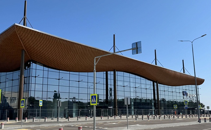 Объект Международный терминал аэропорта имени Петра Великого в городе Воронеж - изображение  №6>